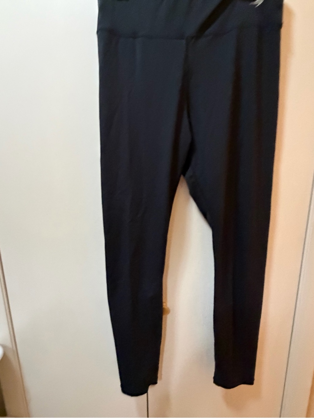 High-Rise Black Performance Leggings
